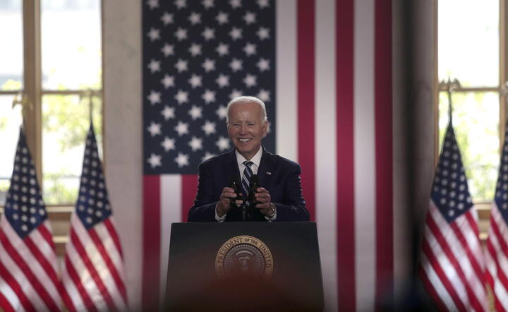 prezydent USA Joe Biden / autor: PAP