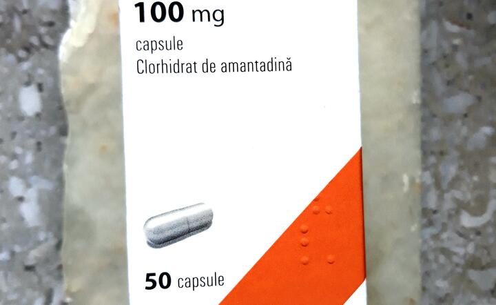 opakowanie leku amantadyna / autor: Fratria