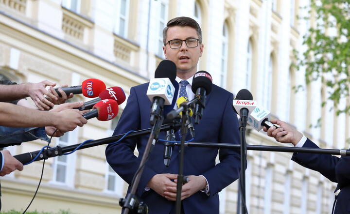 Piotr Mueller 9.05.2022 / autor: PAP/Tomasz Gzell