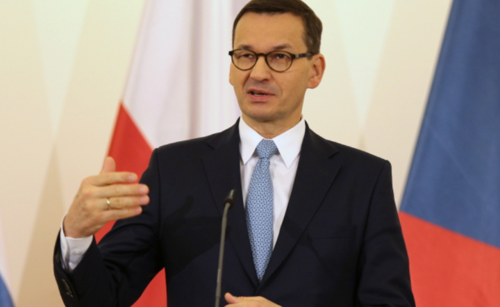 Premier Mateusz Morawiecki / autor: PAP/EPA/MILAN KAMMERMAYER