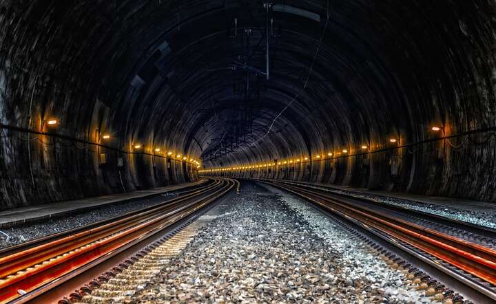 Tunel z Łodzi Fabrycznej na zachód pomieści dwa tory. ZDJĘCIE ILUSTRACYJNE / autor: Pixabay