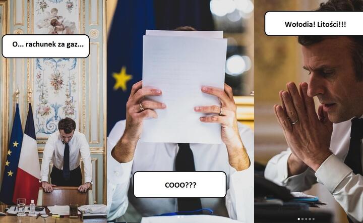 Macron w cieniu memów. Cały świat się śmieje