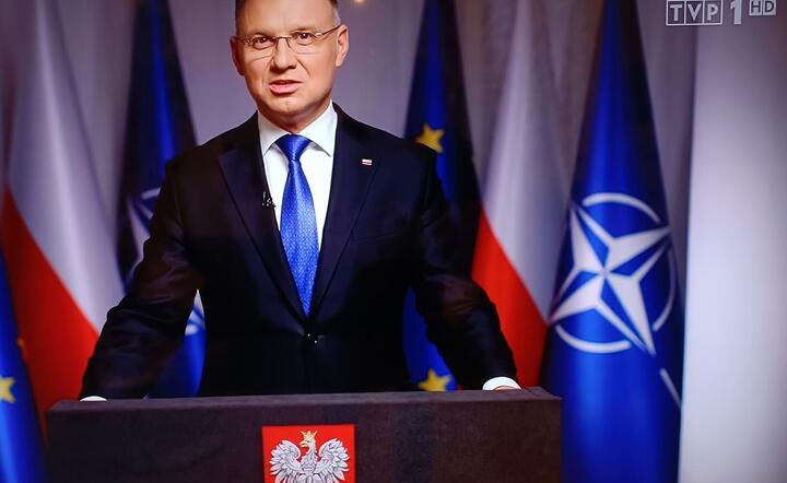 Prezydent Andrzej Duda / autor: Fratria
