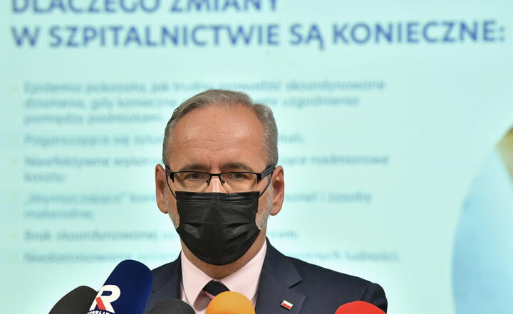 minister zdrowia Adam Niedzielski / autor: fotoserwis PAP