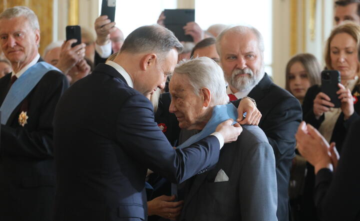 Prezydent przyznał Ordery Orła Białego