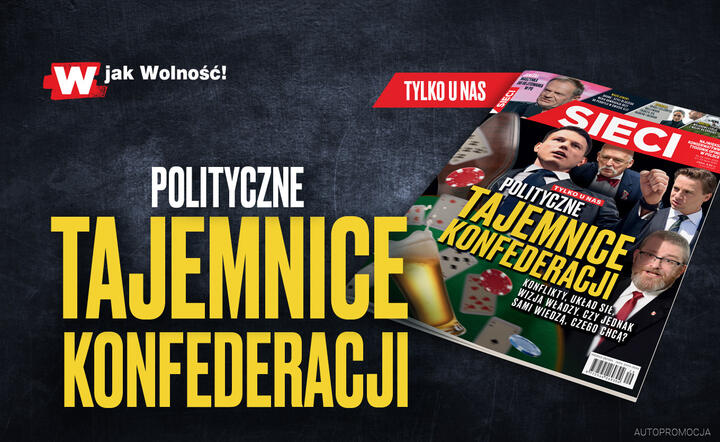 Okładka tygodnika Sieci / autor: Fratria