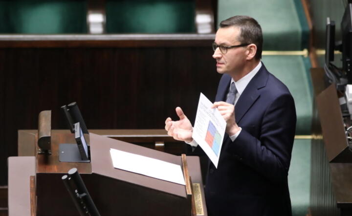 Premier Mateusz Morawiecki / autor:  PAP/ Leszek Szymański