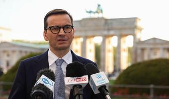 Morawiecki: otrzymaliśmy groźby ze strony Gazpromu