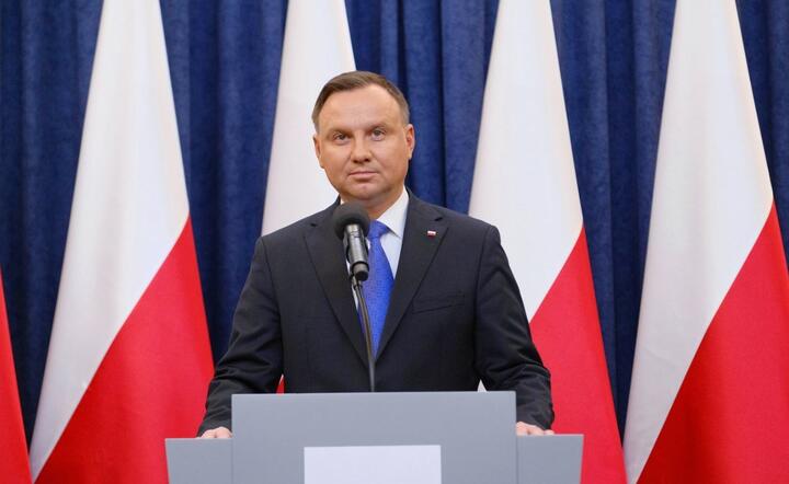 Prezydent RP Andrzej Duda / autor: PAP/Mateusz Marek