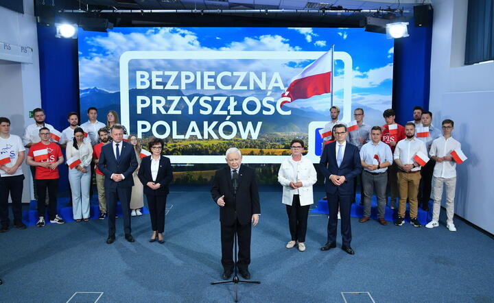 Konferencja PiS / autor: PAP