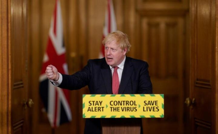 Premier Wielkiej Brytanii 10 Downing street in London, 17 bm / autor: PAP/EPA/ANDREW PARSONS / 10 DOWNING STREET HANDOUT