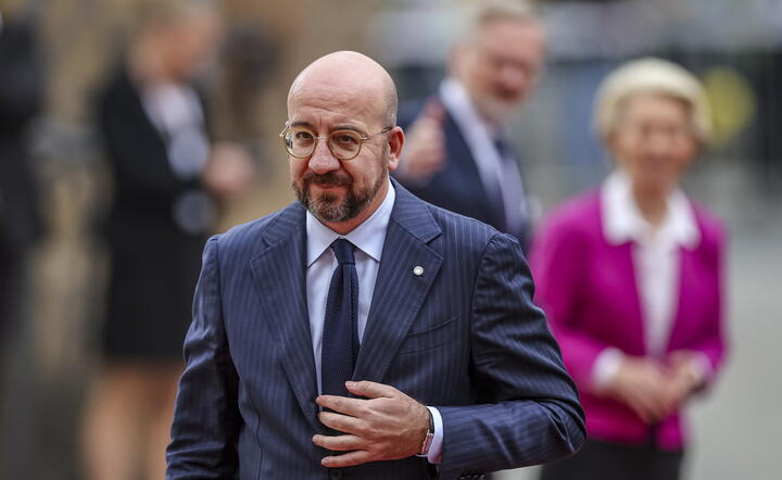 przewodniczący Rady Europejskiej Charles Michel / autor: fotoserwis PAP