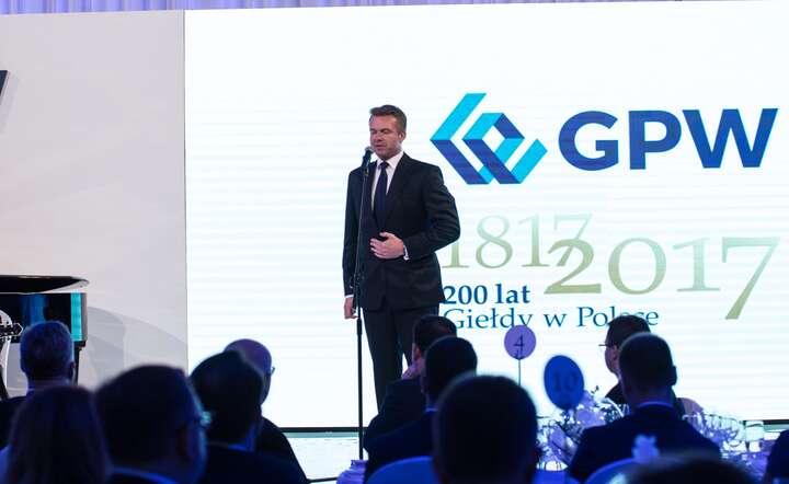 Jarosław Grzywiński jako szef GPW / autor: Julita Szewczyk/Fratria