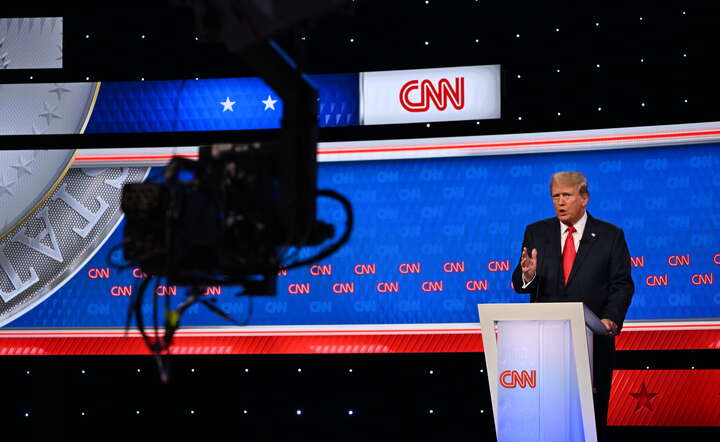 Donald Trump / autor: PAP/EPA/WILL LANZONI / CNN PHOTOS