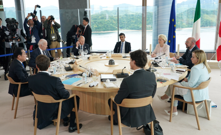 Szczyt grupy G7 / autor: PAP/EPA/JAPAN POOL