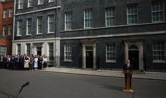 Zmiana warty przy Downing Street 10