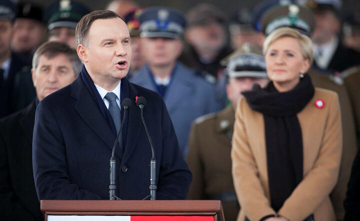 Prezydent Andrzej Duda / autor: Fratria