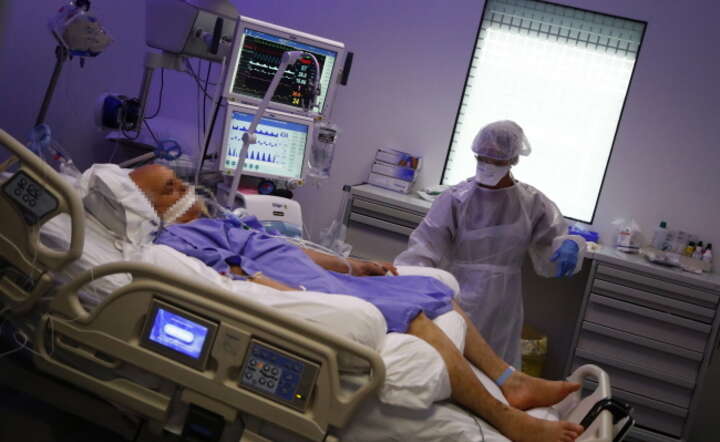 Szpital w Marsylii / autor: EPA/PAP