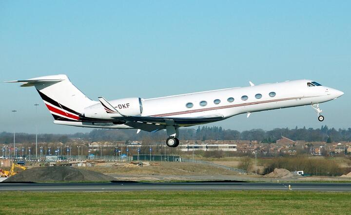 Samolot Gulfstream G550, fot. Pixabay