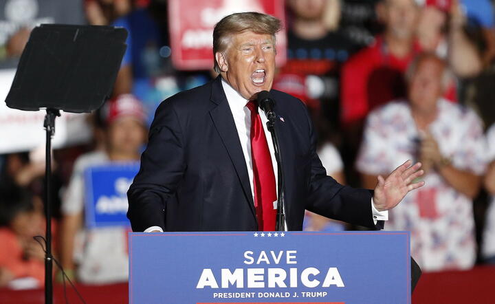 Donald Trump / autor: PAP/EPA/DAVID MAXWELL