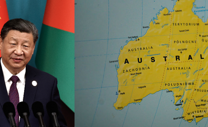 Chiny - Australia  / autor: PAP/Fratria