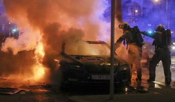 Noworoczne zamieszki w Belgii. Ataki na policjantów