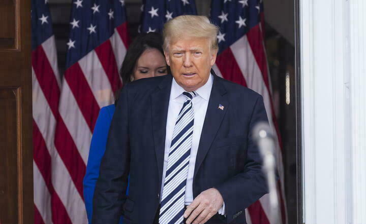 były prezydent USA Donald Trump / autor: fotoserwis PAP