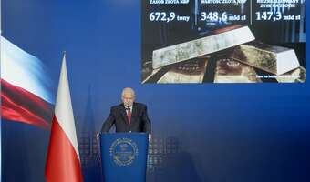 Złoto Glapińskiego. Przybyło kolejne 24,9 tony!