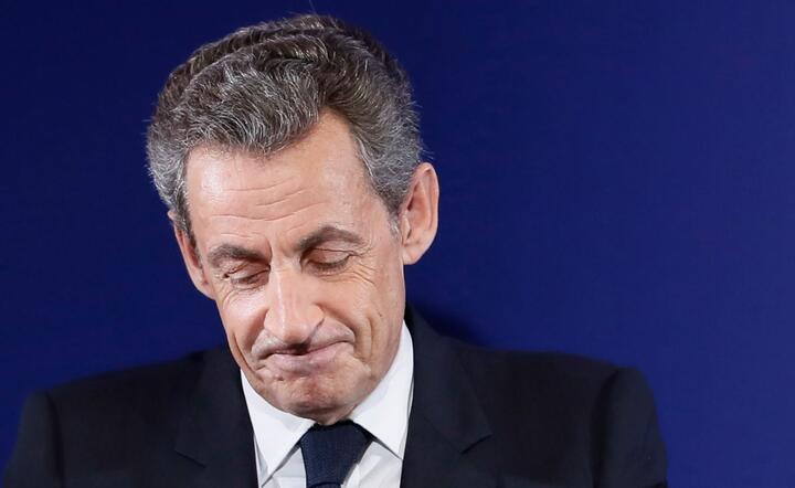 Były prezydent Francji Nicolas Sarkozy / autor: PAP/EPA/IAN LANGSDON / POOL