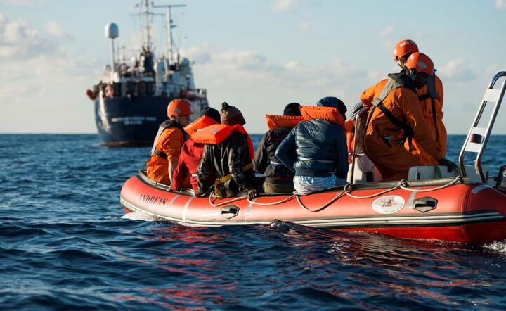 autor:  	PAP/EPA/ALEXANDER DRAHEIM / SEA-EYE HANDOUT