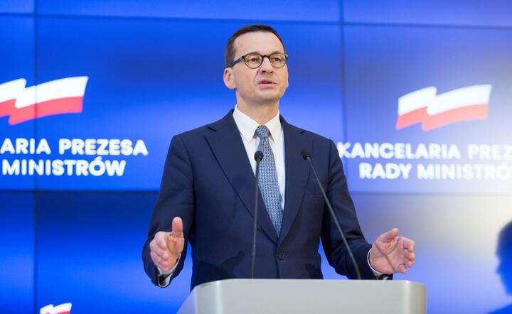 premier Mateusz Morawiecki / autor: Fratria