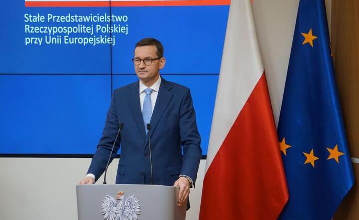 premier Mateusz Morawiecki / autor: Fratria