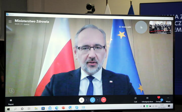 Minister zdrowia Adam Niedzielski / autor: PAP/Wojciech Olkuśnik