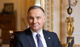 Prezydent Andrzej Duda żegna Ojca Świętego