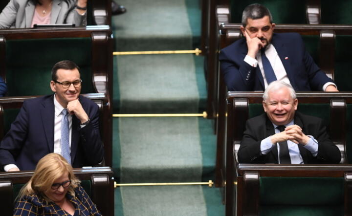 Premier wystąpi o wotum zaufania / autor:  PAP/ Radek Pietruszka