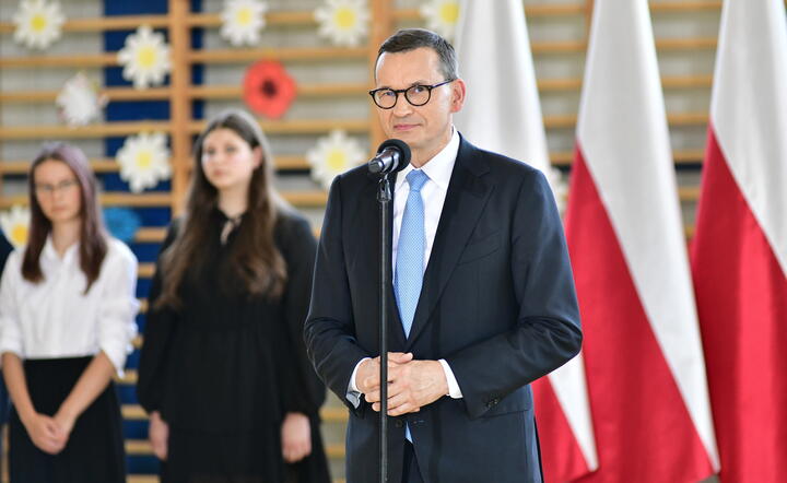 premier Mateusz Morawiecki / autor: fotoserwis PAP