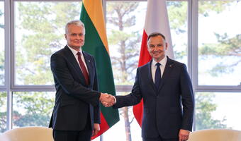 Prezydent: Polska i Litwa przeciwstawiają się tyranii Kremla