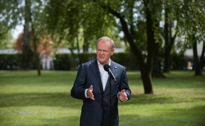Donald Tusk / autor: PAP/Marcin Obara