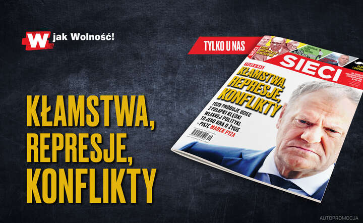 Okładka tygodnika Sieci / autor: Fratria 