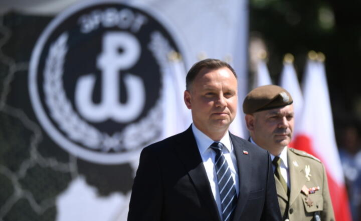 Prezydent Andrzej Duda wziął udział w uroczystości złożenia przysięgi wojskowej przez żołnierzy 3. Podkarpackiej Brygady Obrony Terytorialnej / autor: PAP/ Darek Delmanowicz