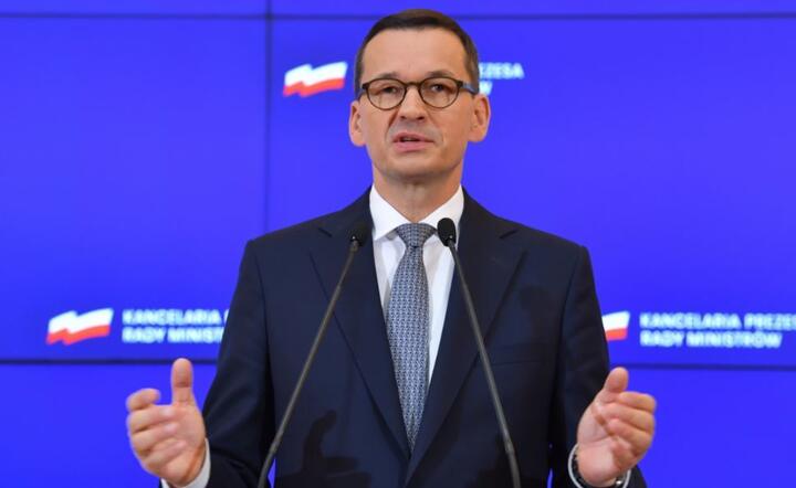 Premier Mateusz Morawiecki  / autor: PAP/Radek Pietruszka