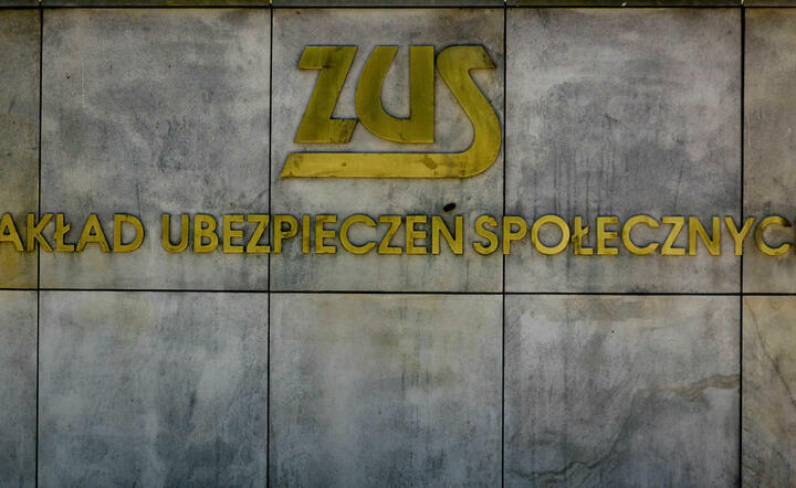 szyld ZUS / autor: Fratria