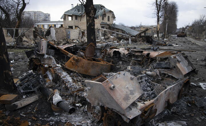 Wojna na Ukrainie / autor: PAP/EPA/