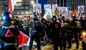 Lipsk: demonstracja ponad 20 tysięcy koronasceptyków