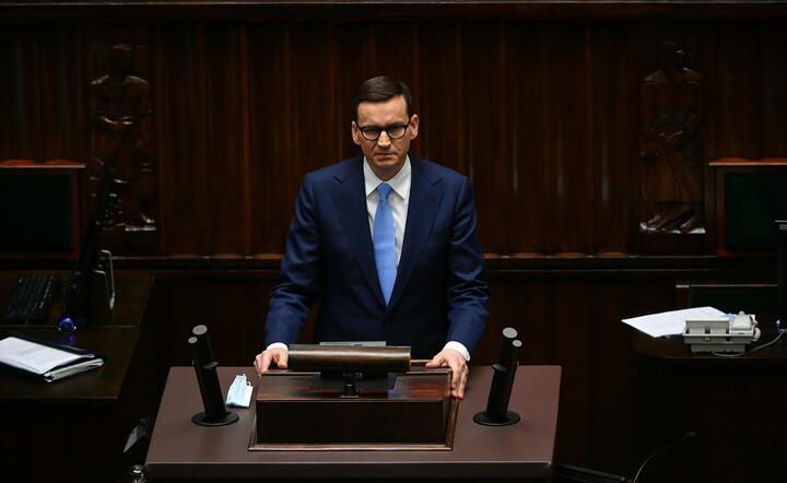 premier Mateusz Morawiecki / autor: fotoserwis PAP