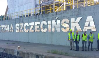 Uroczyste położenie stępki pod prom dla PŻB w szczecińskiej stoczni