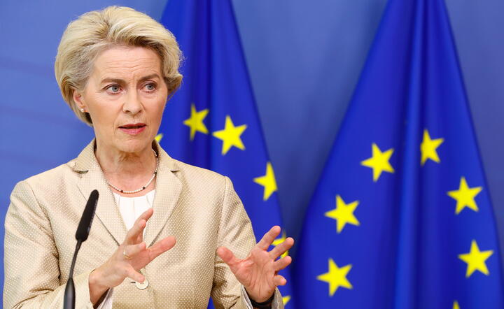 Ursula von der Leyen  / autor: PAP/EPA