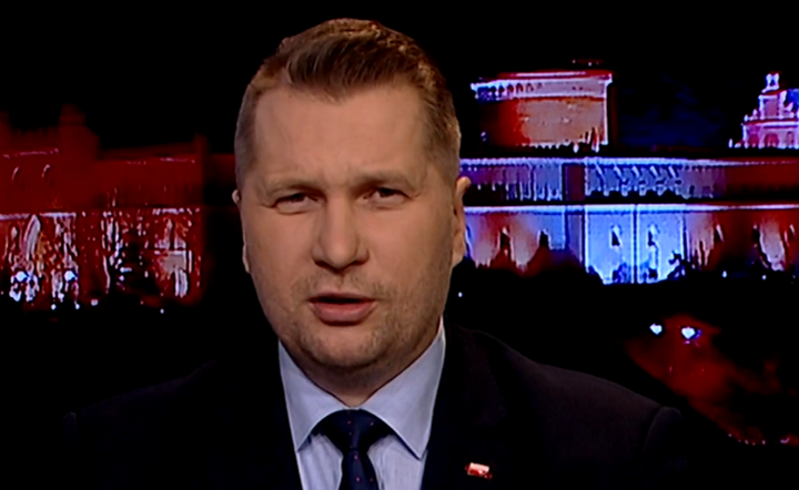 minister edukacji Przemysław Czarnek / autor: TVP Info