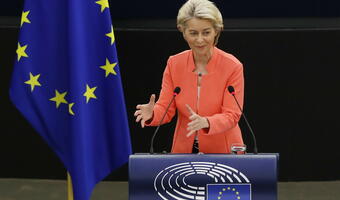 Von der Leyen: Białoruś chce zdestabilizować Europę