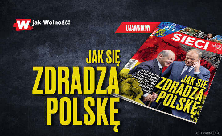 Okładka tygodnika Sieci / autor: Fratria